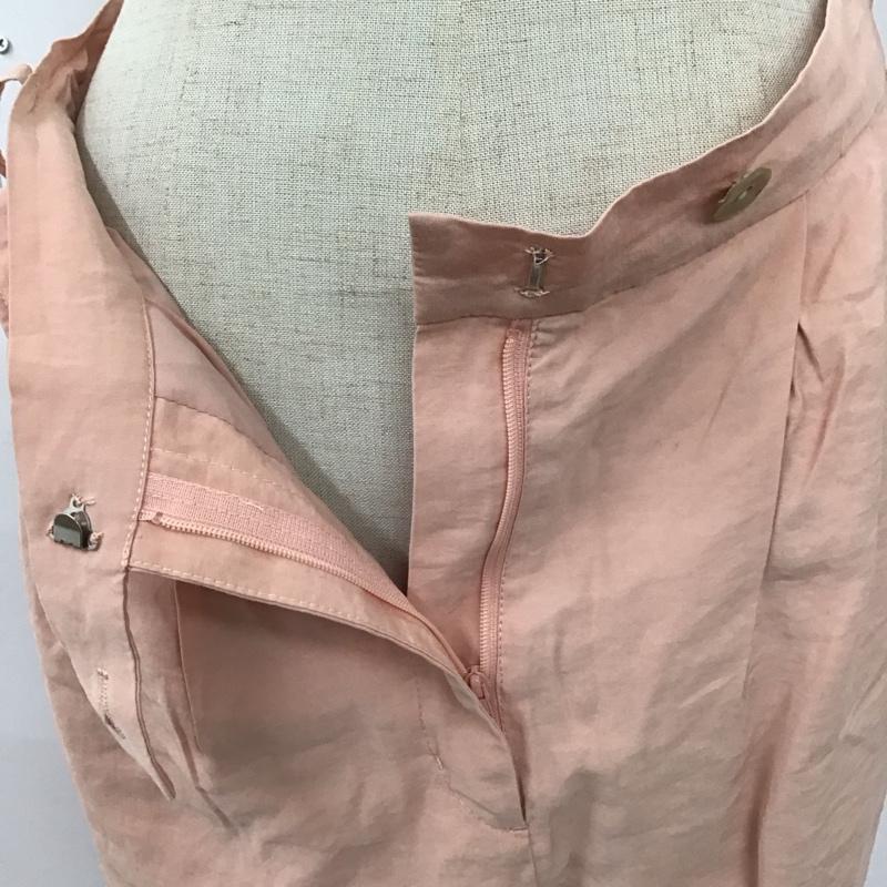 スナイデル SNIDEL パンツ ワークパンツ、ペインターパンツ ワイドパンツ カジュアルパンツ スラックス 1 無地 桃 / ピンク /  レディース USED 古着 中古 10125162