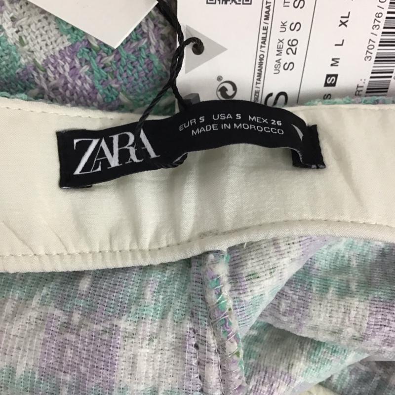 ザラ ZARA パンツ ショートパンツ S チェック マルチカラー / マルチカラー /  レディース USED 古着 中古 10129300