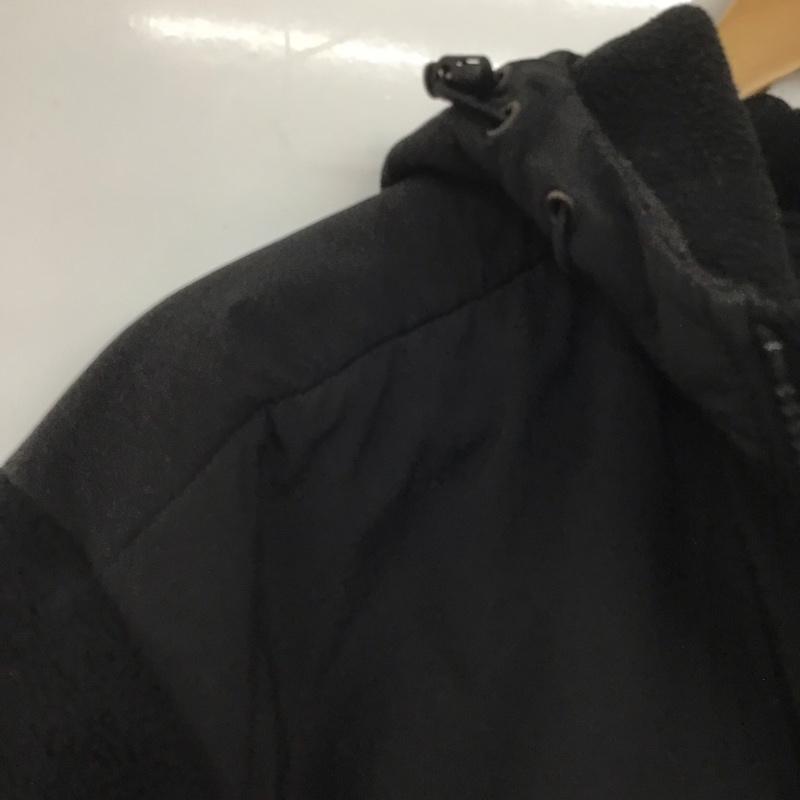 ザノースフェイス THE NORTH FACE ジャケット、上着 ジャケット、ブレザー ジップアップジャケット アウター フリースジャケット L ロゴ、文字 黒 / ブラック /  メンズ USED 古着 中古 10138875