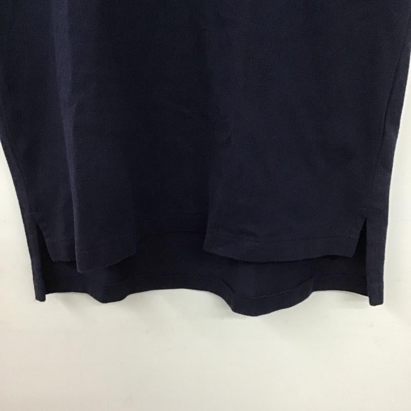 ポロバイラルフローレン Polo by RALPH LAUREN ポロシャツ 半袖 半袖ポロシャツ カラーシャツ 半袖カットソー L ロゴ、文字 紺 / ネイビー /  ボーイズ USED 古着 中古 10139314