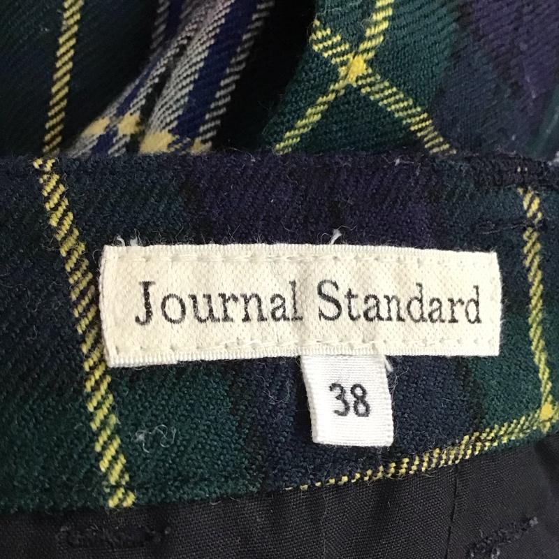 ジャーナルスタンダード JOURNAL STANDARD パンツ スラックス 12-030-400-6611-3-0 ウールパンツ 38 チェック マルチカラー / マルチカラー /  レディース USED 古着 中古 10117370