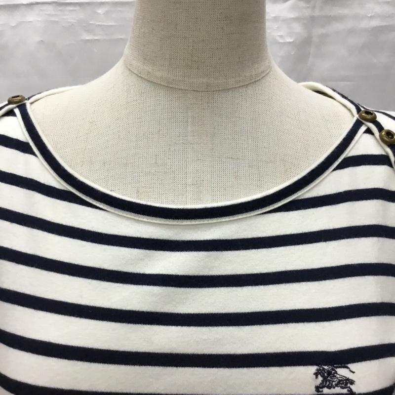 バーバリーブルーレーベル BURBERRY BLUE LABEL ワンピース ひざ丈スカート 38 ボーダー柄 マルチカラー / マルチカラー /  レディース USED 古着 中古 10107371