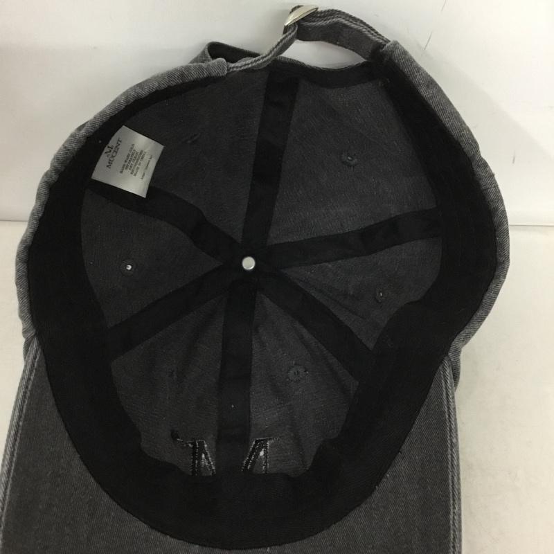 古着 USED 帽子 キャップ MUCENT ベースボールキャップ デニム ロゴ、文字 黒 / ブラック /  レディース USED 古着 中古 10148866