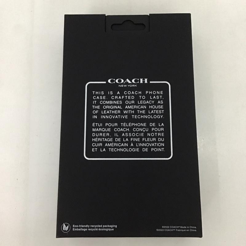 コーチ COACH ファッション小物 ファッション小物 CIPH-125-SCTAN iPhone14 Pro Max Folio Case iPhoneケース 手帳型 総柄 茶 / ブラウン /  レディース USED 古着 中古 10135223
