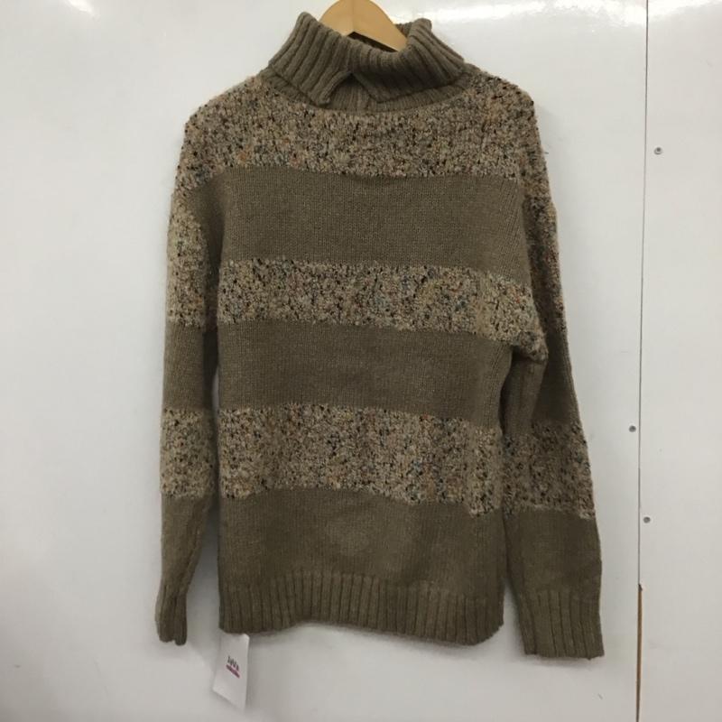 ジャバ Java ニット、セーター 長袖 jv1020119 カラーネップタートルネックボーダーニット L  マルチカラー / マルチカラー /  レディース USED 古着 中古 10139935