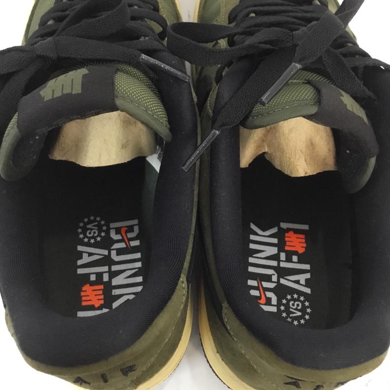 ナイキ NIKE スニーカー スニーカー DH3064-300 AIR FORCE 1 LOW SP 28cm 箱有 28.0cm ロゴ、文字 カーキ / カーキ / X 黒 / ブラック / X ベージュ / ベージュ /  メンズ USED 古着 中古 10069077