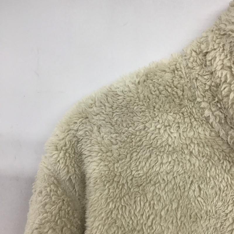ユニクロ UNIQLO ジャケット、上着 ジャンパー、ブルゾン ボア フリース L 無地 オフホワイト / オフホワイト /  メンズ USED 古着 中古 10141140