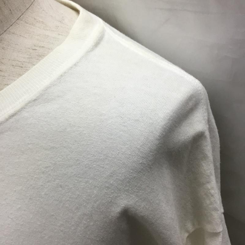 アンダーカバー UNDERCOVER Tシャツ 半袖 半袖カットソー プリントTシャツ クルーネックカットソー 伊勢丹 L プリント 白 / ホワイト /  メンズ USED 古着 中古 10120546