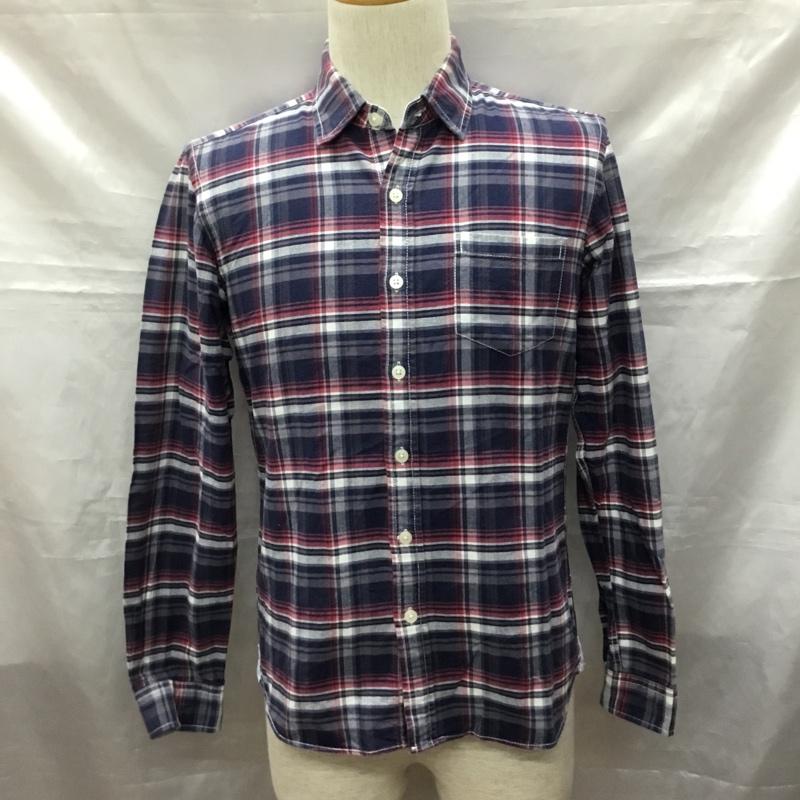 ザ ショップ ティーケー THE SHOP TK シャツ、ブラウス 長袖 長袖シャツ カラーシャツ ポケットシャツ 長袖カットソー チェックシャツ S チェック マルチカラー / マルチカラー /  メンズ USED 古着 中古 10116160