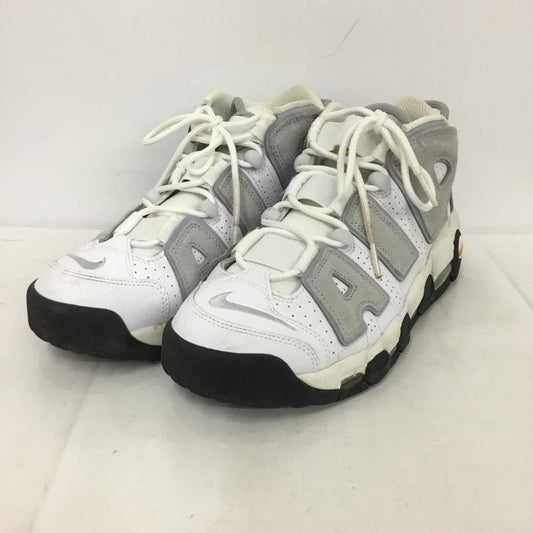 ナイキ NIKE スニーカー スニーカー DZ4516-100 AIR MORE UPTEMPO 96 25cm 25.0cm ロゴ、文字 白 / ホワイト / X 灰 / グレー /  レディース USED 古着 中古 10137391