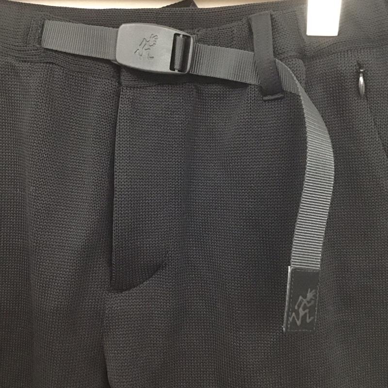 グラミチ GRAMICCI パンツ ワークパンツ、ペインターパンツ gcp-21f096 クォーターニットラッセンパンツ ワイドパンツ M 無地 黒 / ブラック /  メンズ USED 古着 中古 10126178