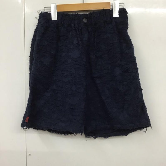 ウ゛ァルゴ VIRGO パンツ ショートパンツ vg-pt-257 ダメージショートパンツ ハーフパンツ 2 ダメージ加工 紺 / ネイビー /  メンズ USED 古着 中古 10129036