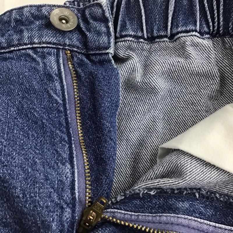 ジーナシス JEANASIS パンツ デニム、ジーンズ JS050128AD ワイドレッグデニムパンツ FREE 無地 青 / ブルー /  レディース USED 古着 中古 10148745