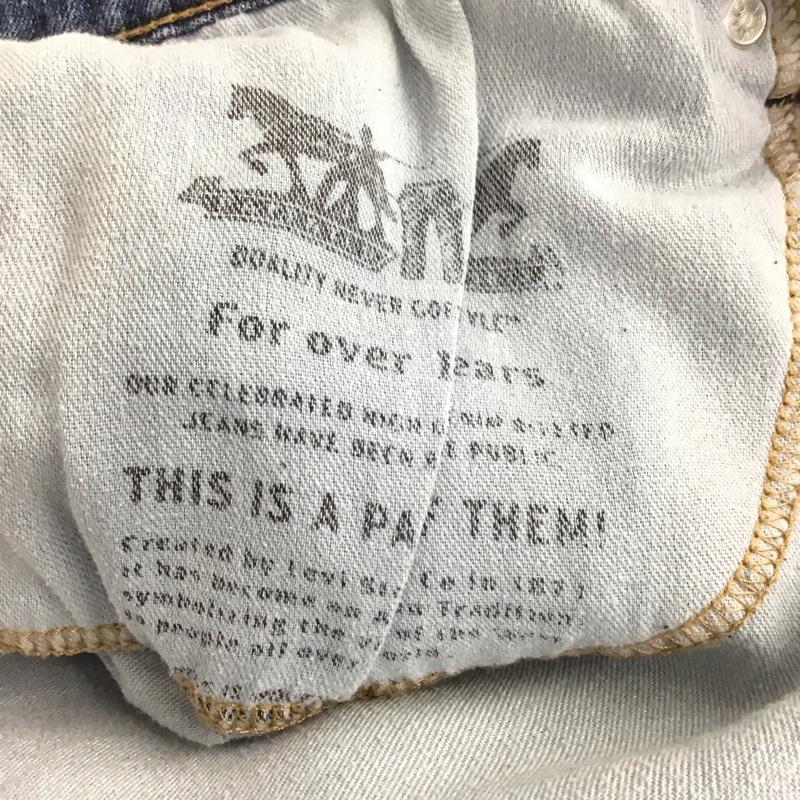 リーバイストラウスアンドコー Levi Strauss & co. パンツ デニム、ジーンズ デニムパンツ ワイドパンツ カジュアルパンツ ストレッチパンツ 36インチ 無地 インディゴ / インディゴ /  メンズ USED 古着 中古 10135633