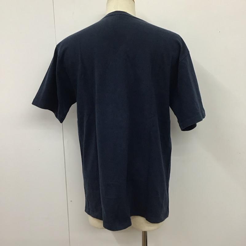 アベイシングエイプ A BATHING APE Tシャツ 半袖 マイロ 王冠 XL プリント 紺 / ネイビー /  メンズ USED 古着 中古 10116332