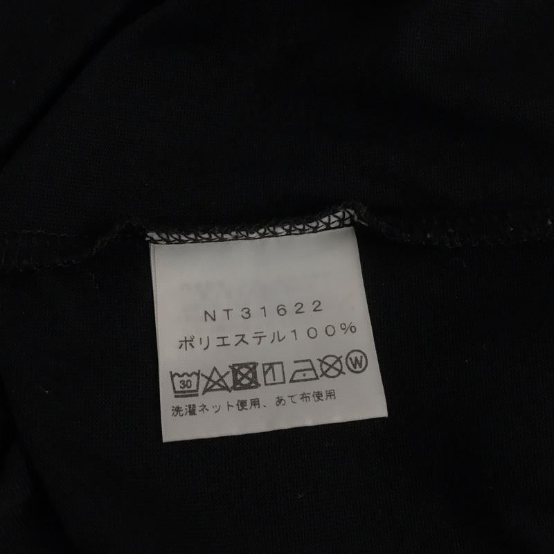 ザノースフェイス THE NORTH FACE Tシャツ 半袖 nt31622 トレッキング半袖Tシャツ 半袖カットソー プリントTシャツ XL ロゴ、文字 黒 / ブラック /  メンズ USED 古着 中古 10127310
