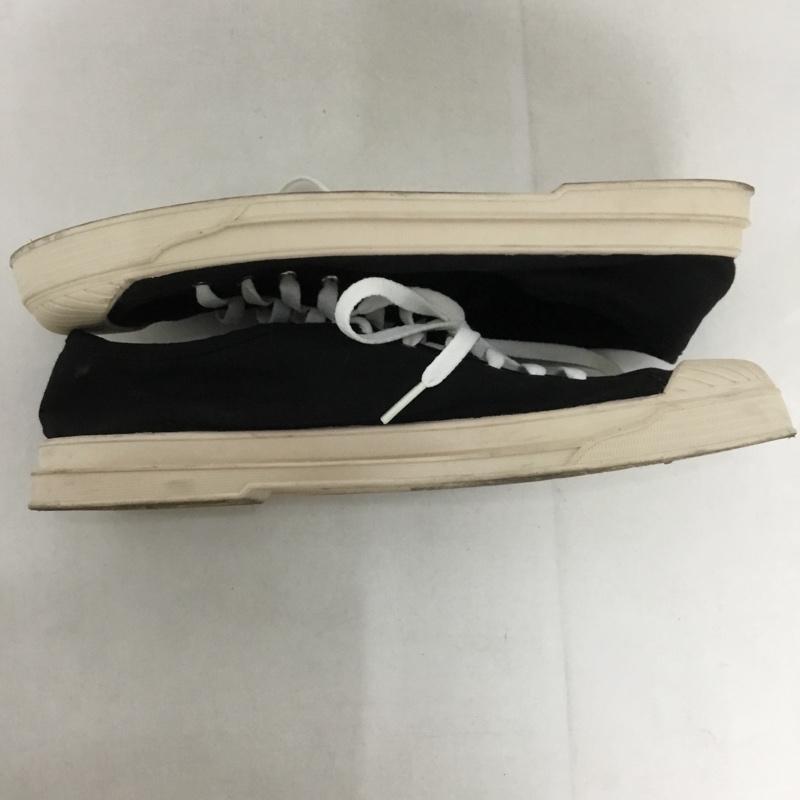 ポロラルフローレン POLO RALPH LAUREN スニーカー スニーカー 40616 J22 ローカット US9 US：9 ワンポイント 黒 / ブラック /  メンズ USED 古着 中古 10131025