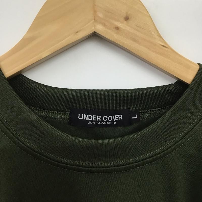 アンダーカバー UNDERCOVER Tシャツ 半袖 半袖カットソー プリントTシャツ クルーネックカットソー L プリント カーキ / カーキ /  メンズ USED 古着 中古 10141502