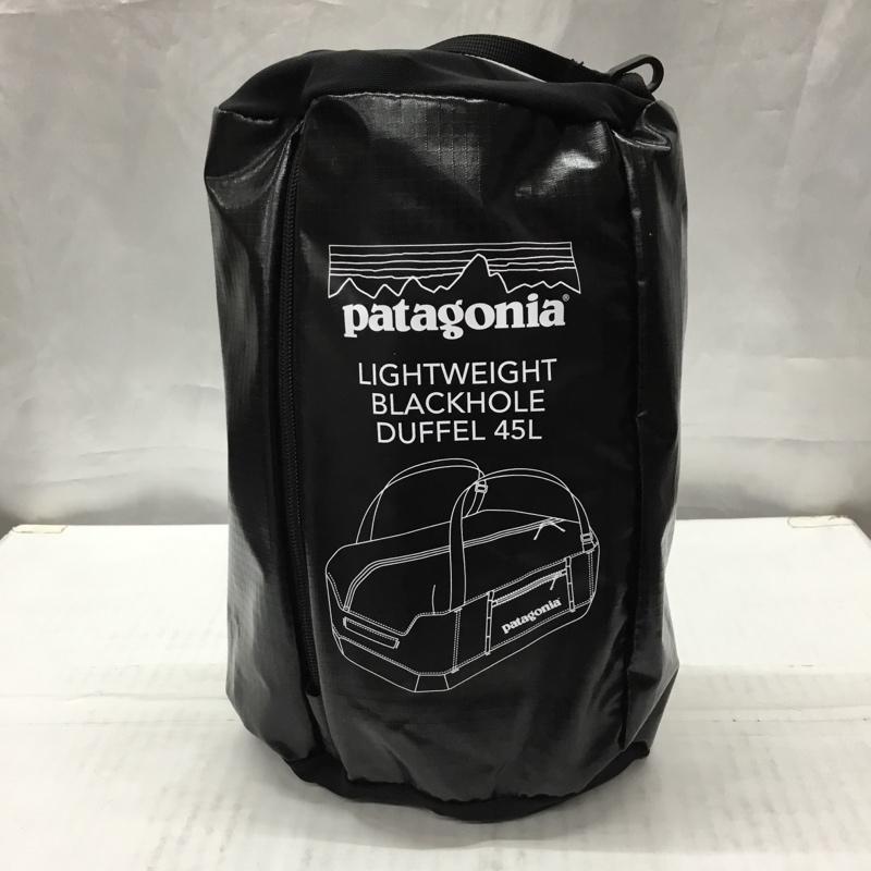 パタゴニア patagonia ボストンバッグ ボストンバッグ LIGHTWEIGHT BLACK HOLE DUFFEL 45L 折りたたみ ロゴ、文字 黒 / ブラック /  メンズ USED 古着 中古 10110529