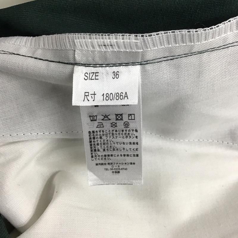 ディッキーズ Dickies パンツ ワークパンツ、ペインターパンツ 874GH ワークパンツ タグ付き 36×32 36インチ ロゴ、文字 緑 / グリーン /  メンズ USED 古着 中古 10121313