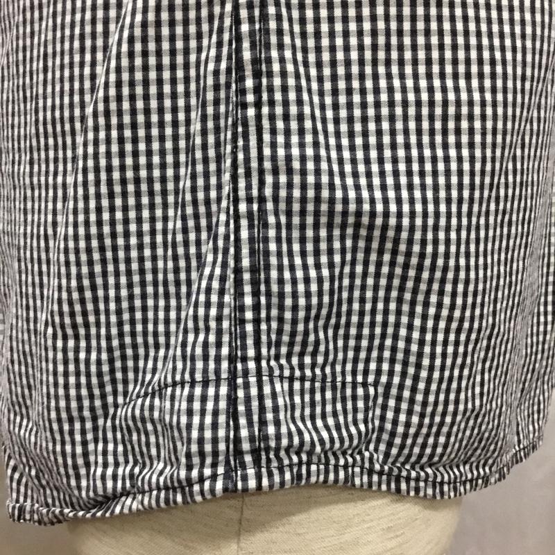 ディーゼル DIESEL シャツ、ブラウス 長袖 長袖シャツ カラーシャツ ポケットシャツ 長袖カットソー チェックシャツ S チェック 白 / ホワイト / X 黒 / ブラック /  メンズ USED 古着 中古 10117723