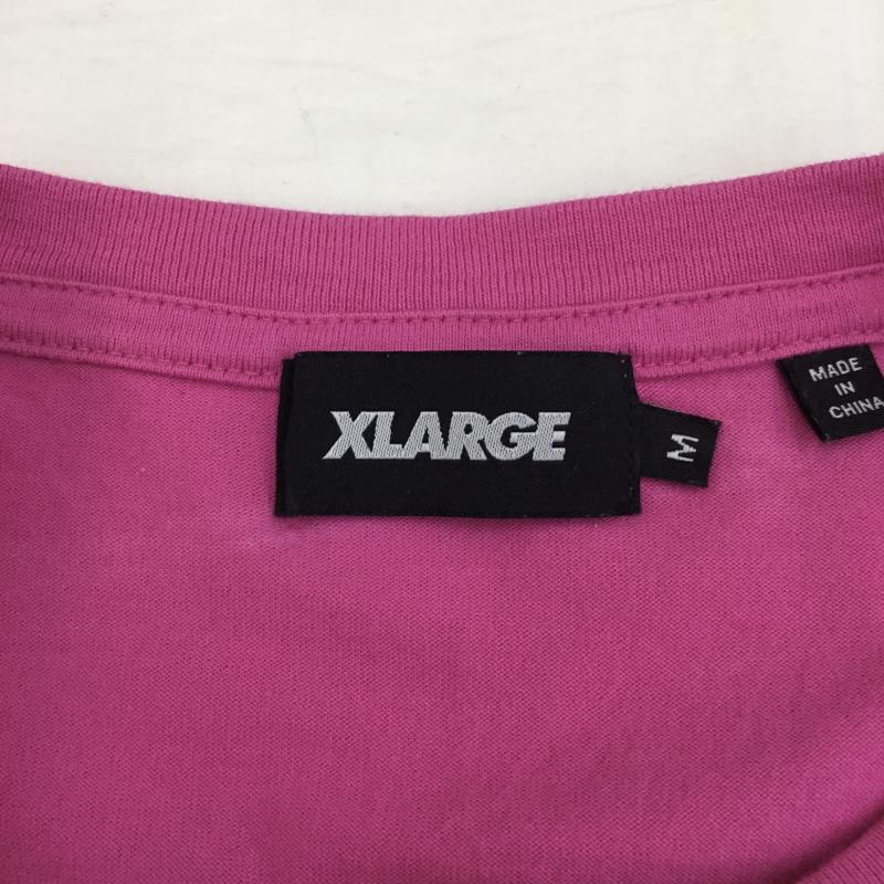 エクストララージ XLARGE Tシャツ 半袖 01201111 TEE ICECREAM OG M ワンポイント 桃 / ピンク / X 黄緑 / イエローグリーン / X 茶 / ブラウン / X 銀 / シルバー /  メンズ USED 古着 中古 10130854