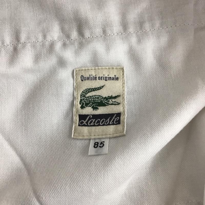 ラコステ LACOSTE パンツ チノパン チノパン ワイドパンツ カジュアルパンツ ストレートパンツ 無地 ベージュ / ベージュ /  メンズ USED 古着 中古 10111633