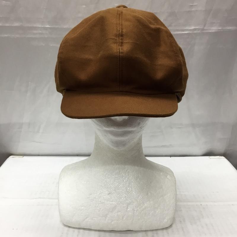 ダッパーズ DAPPER S 帽子 キャップ キャスケット 無地 茶 / ブラウン /  メンズ USED 古着 中古 10111236
