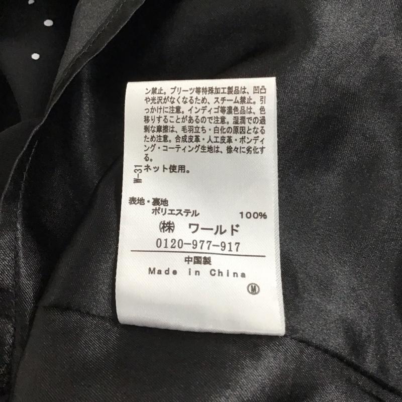 インデックス index スカート ひざ丈スカート S ドット 黒 / ブラック /  レディース USED 古着 中古 10124425