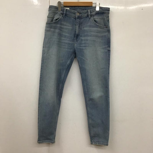 ザラ ZARA パンツ デニム、ジーンズ デニムパンツ スリムパンツ カジュアルパンツ ストレッチパンツ 44 無地 インディゴ / インディゴ /  メンズ USED 古着 中古 10127745