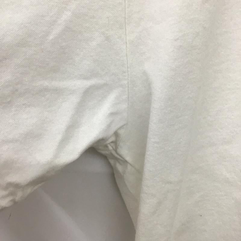 アワサ awasa Tシャツ 半袖 半袖カットソー プリントTシャツ クルーネックカットソー 3 プリント 白 / ホワイト /  メンズ USED 古着 中古 10151032