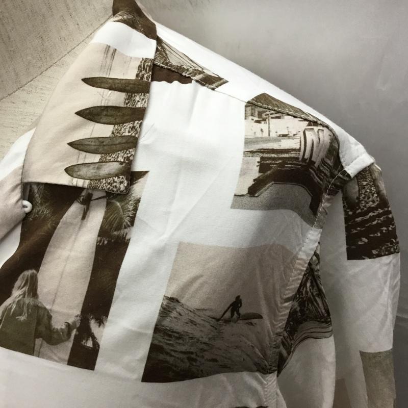 アズールバイマウジー AZUL BY MOUSSY シャツ、ブラウス 半袖 251eac30-062f SURFPHOTOSHIRT 半袖シャツ L プリント マルチカラー / マルチカラー /  メンズ USED 古着 中古 10115823