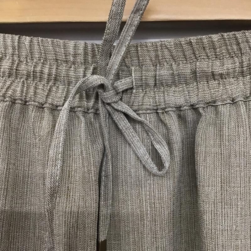 ニコアンド niko and... パンツ スラックス S213IL72TO ワイドイージーパンツ M 無地 茶 / ブラウン /  レディース USED 古着 中古 10133512