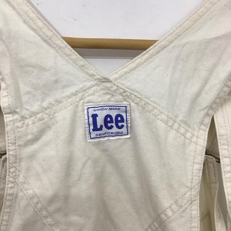 リー Lee サロペット・オーバーオール サロペット、オーバーオール LL7254 S 無地 白 / ホワイト /  レディース USED 古着 中古 10130626