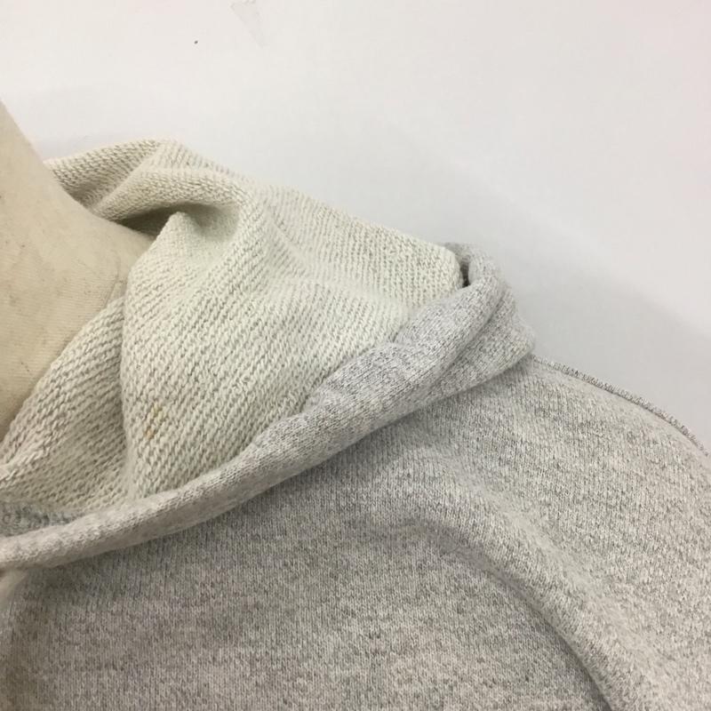 ザノースフェイス THE NORTH FACE パーカー 長袖 NO-3101 フルジップ 80年代 スウェット LL ロゴ、文字 灰 / グレー /  メンズ USED 古着 中古 10115076