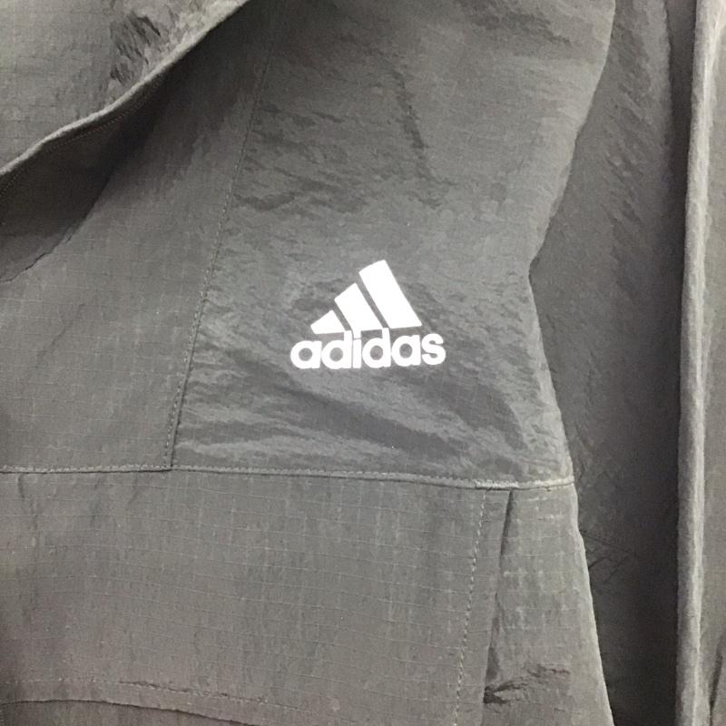 アディダス adidas ジャケット、上着 ジャンパー、ブルゾン HD0074 PRSVE アノラック L 無地 X ロゴ、文字 黒 / ブラック /  メンズ USED 古着 中古 10137013