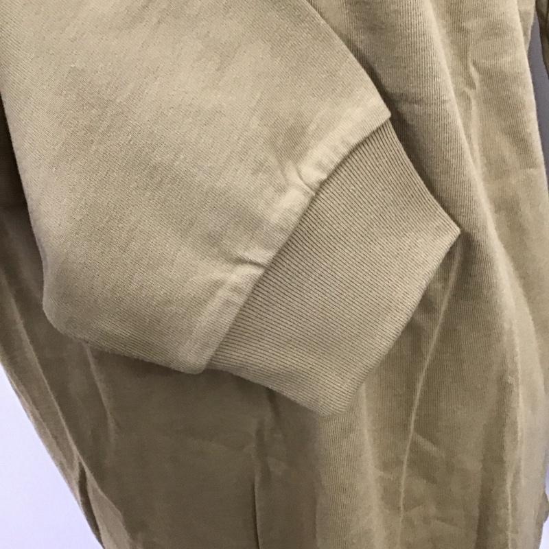 キャンプセブン CAMP7 Tシャツ 長袖 XL ロゴ、文字 X プリント ベージュ / ベージュ /  メンズ USED 古着 中古 10121884