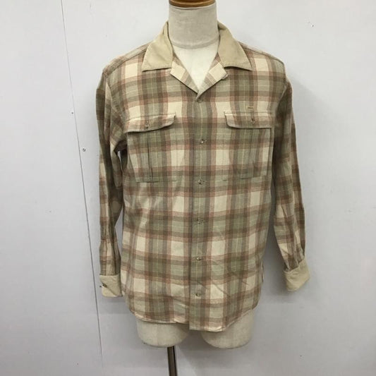 パパス PAPAS シャツ、ブラウス 長袖 長袖シャツ チェックシャツ カラーシャツ L チェック マルチカラー / マルチカラー /  メンズ USED 古着 中古 10126231