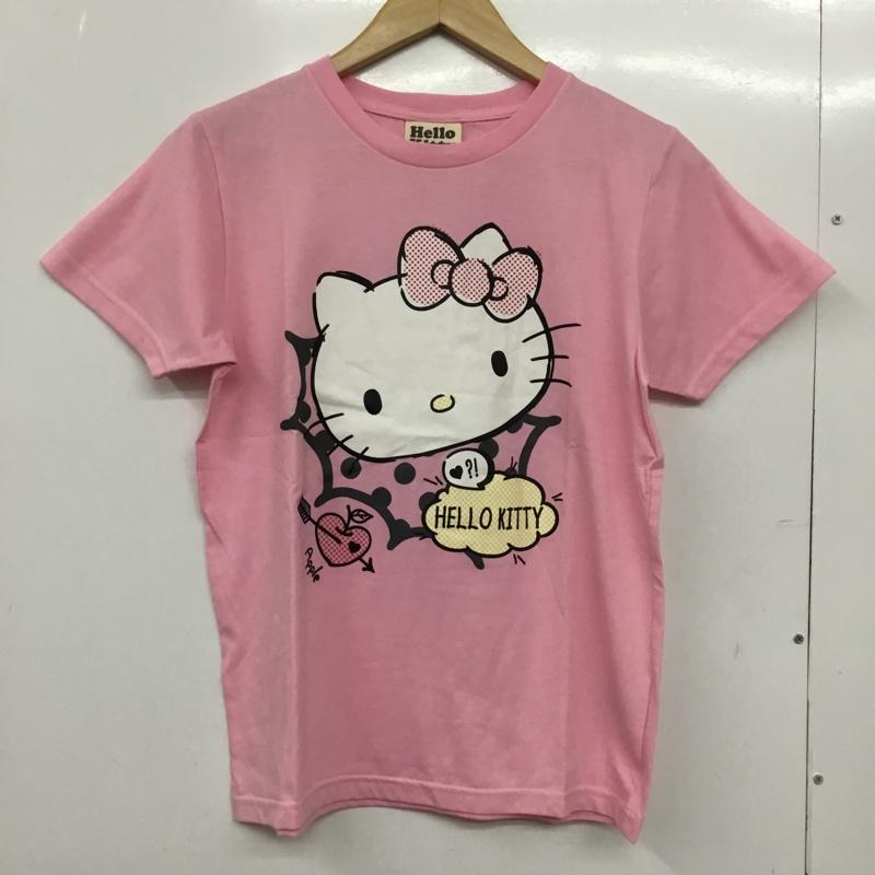 古着 USED Tシャツ 半袖 ハローキティ M プリント 桃 / ピンク /  レディース USED 古着 中古 10146224