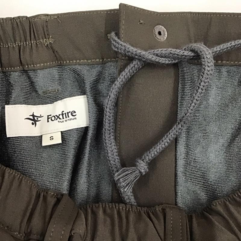 フォックスファイヤー FOXFIRE ボトムス ボトムス 8114142 ダイナトレックレイヤードパンツ アウトドア ロングパンツ S ロゴ、文字 茶 / ブラウン /  レディース USED 古着 中古 10123311