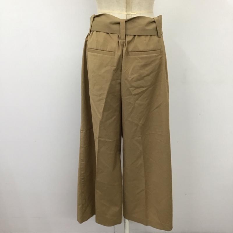 グローバルワーク GLOBAL WORK パンツ スラックス M 無地 ベージュ / ベージュ /  レディース USED 古着 中古 10118782
