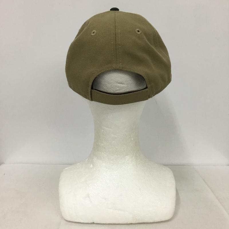 ニューエラ NEW ERA 帽子 キャップ 9FORTY 2トーン NY ロゴ、文字 ベージュ / ベージュ / X 緑 / グリーン /  メンズ USED 古着 中古 10133292