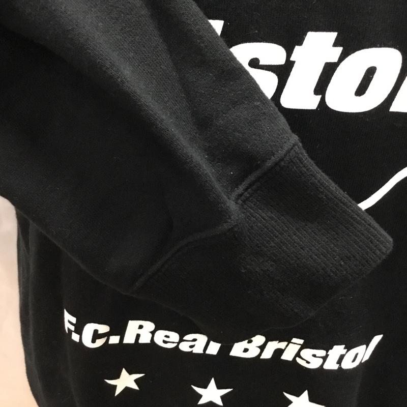 ブリストル BRISTOL パーカー 長袖 fcrb-150005 長袖パーカー プリントスウェット プルオーバー S プリント 黒 / ブラック /  メンズ USED 古着 中古 10109582