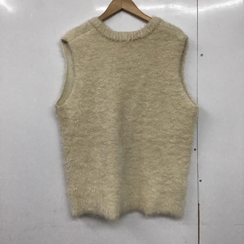 ディスコート Discoat ベスト ベスト FREE 無地 アイボリー / アイボリー /  レディース USED 古着 中古 10142863