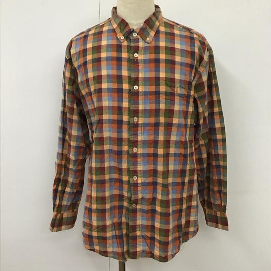 トミーヒルフィガー TOMMY HILFIGER シャツ、ブラウス 長袖 長袖シャツ カラーシャツ ポケットシャツ 長袖カットソー チェックシャツ XL チェック マルチカラー / マルチカラー /  メンズ USED 古着 中古 10118263