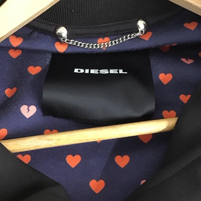 ディーゼル DIESEL ジャケット、上着 ジャンパー、ブルゾン XS 無地 黒 / ブラック /  レディース USED 古着 中古 10129710