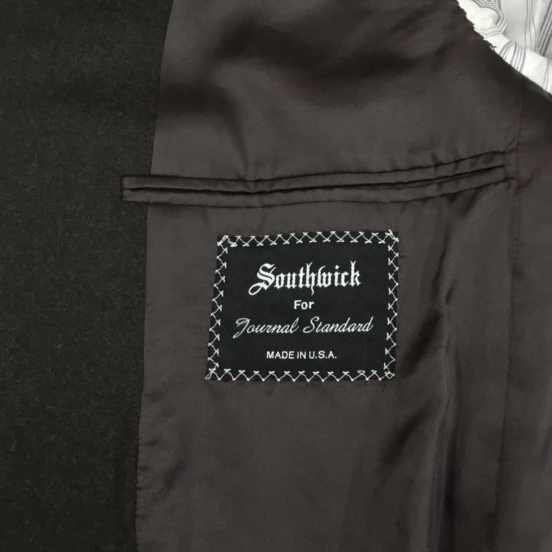 ジャーナルスタンダード JOURNAL STANDARD ジャケット、上着 ジャケット、ブレザー south wick 36 無地 ダークブラウン / ダークブラウン /  メンズ USED 古着 中古 10142314