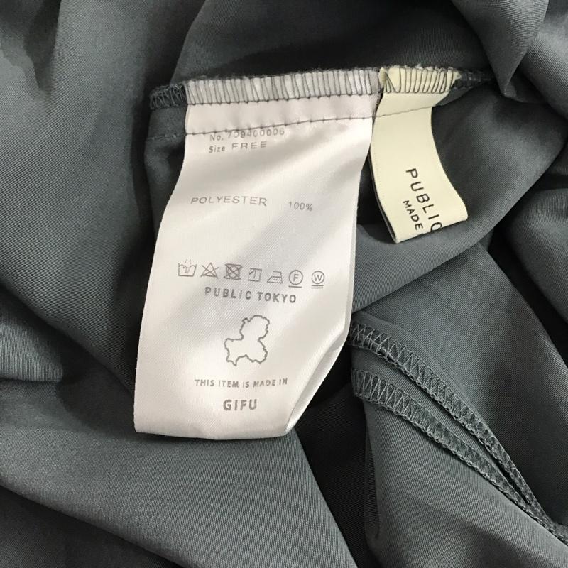 パブリックトウキョウ PUBLIC TOKYO シャツ、ブラウス 長袖 FREE 無地 マルチカラー / マルチカラー /  レディース USED 古着 中古 10139369