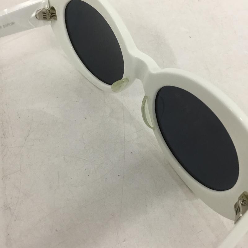 ASIWC ASIWC めがね・サングラス サングラス COCO DE KIMEL ケース付き ロゴ、文字 白 / ホワイト / X 黒 / ブラック /  レディース USED 古着 中古 10145505