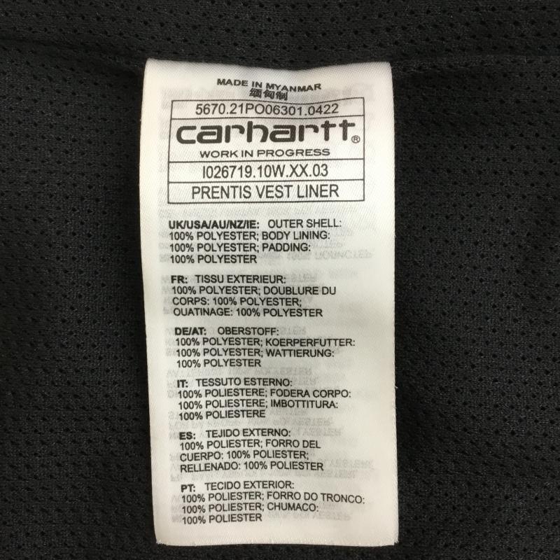 カーハート Carhartt ジャケット、上着 ジャケット、ブレザー ボアフリース　ベスト L 無地 緑 / グリーン /  メンズ USED 古着 中古 10129316